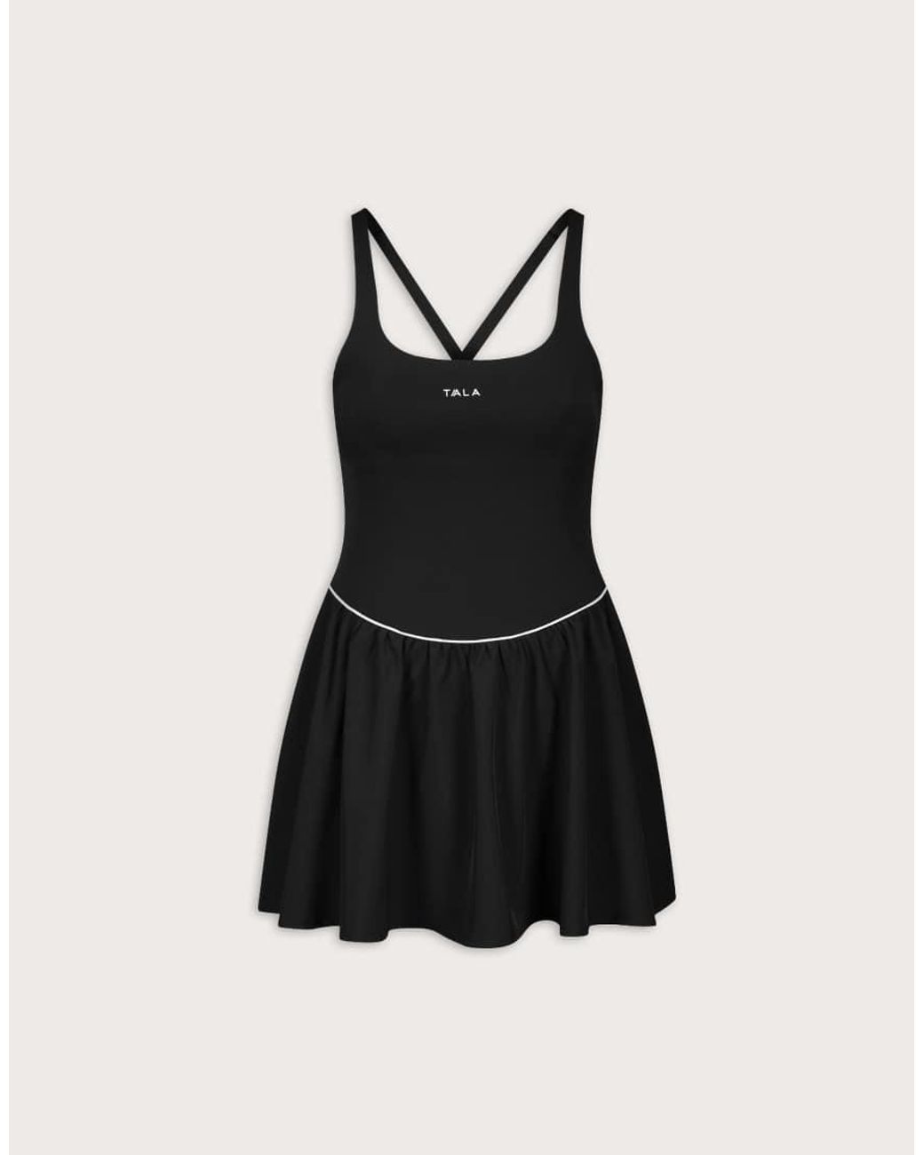Tala Black Skinluxe Floaty Active Dress