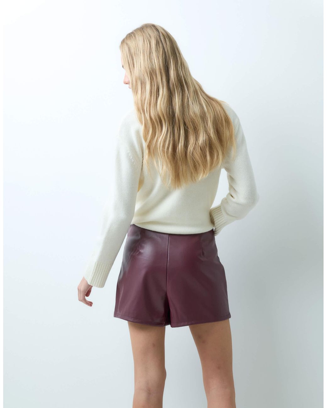 Vila White Mini-skort