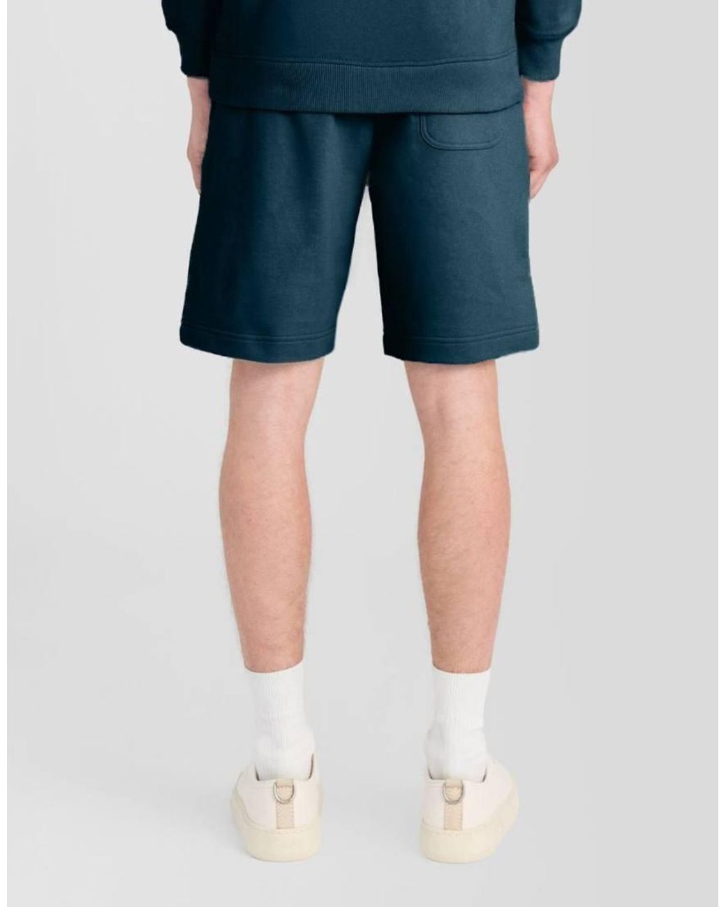 Lyle & Scott Blue Mid Bottoms Sweatshort for men