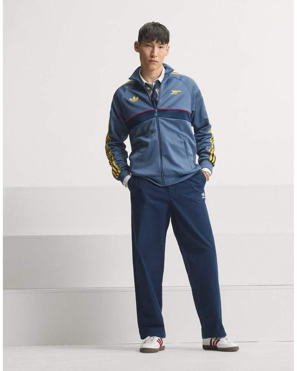 Adidas Originals Blue Arsenal Fc Og Track Top for men