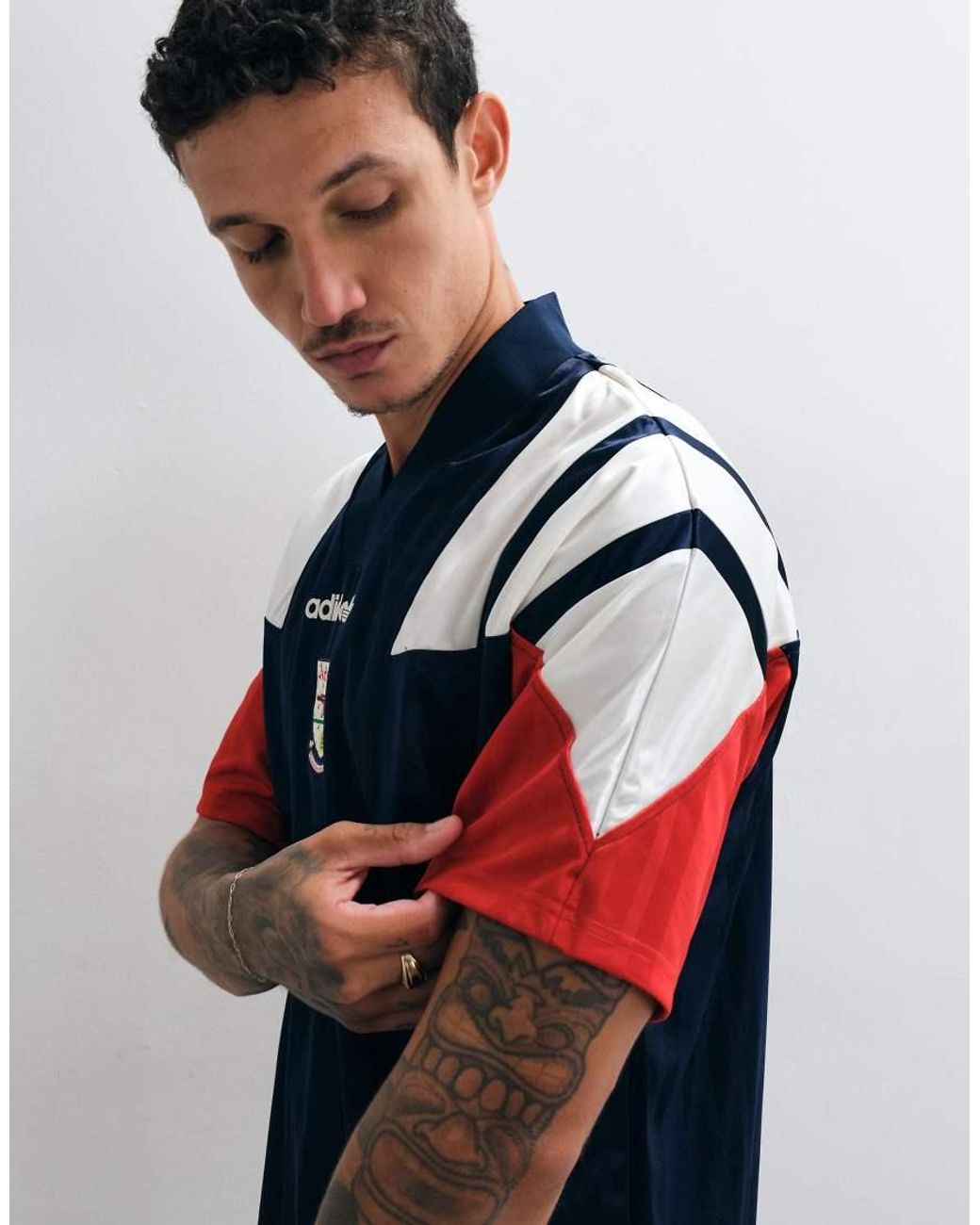Adidas Originals Blue Adidas Football Arsenal 26/27 Eqt Jersey for men