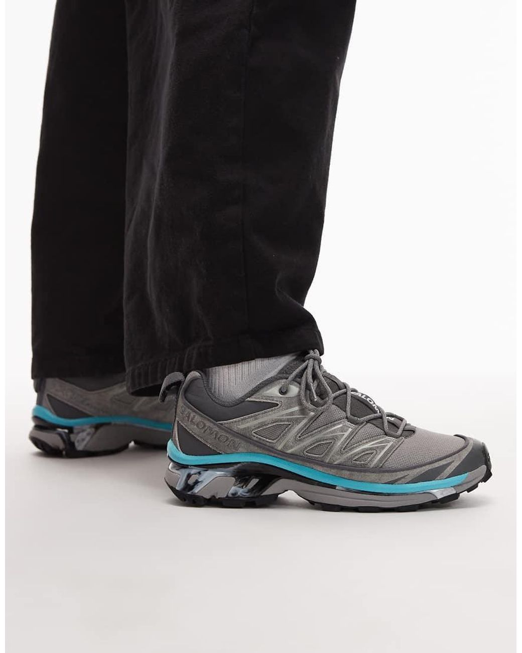 Salomon Gray Xt-6 Expanse Concrete Trainers