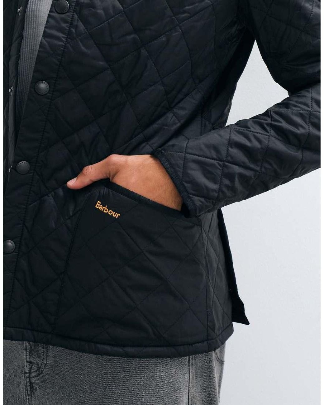Barbour Blue Heritage Liddesdale Quilted Jacket for men