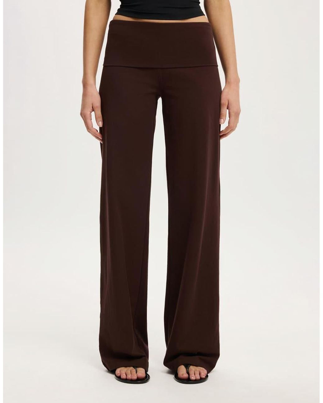 Cotton On Brown Bella Straight Leg Pant