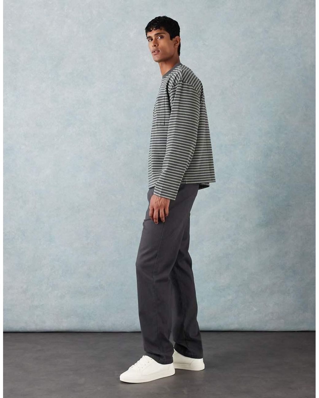ASOS Natural Straight Chinos for men