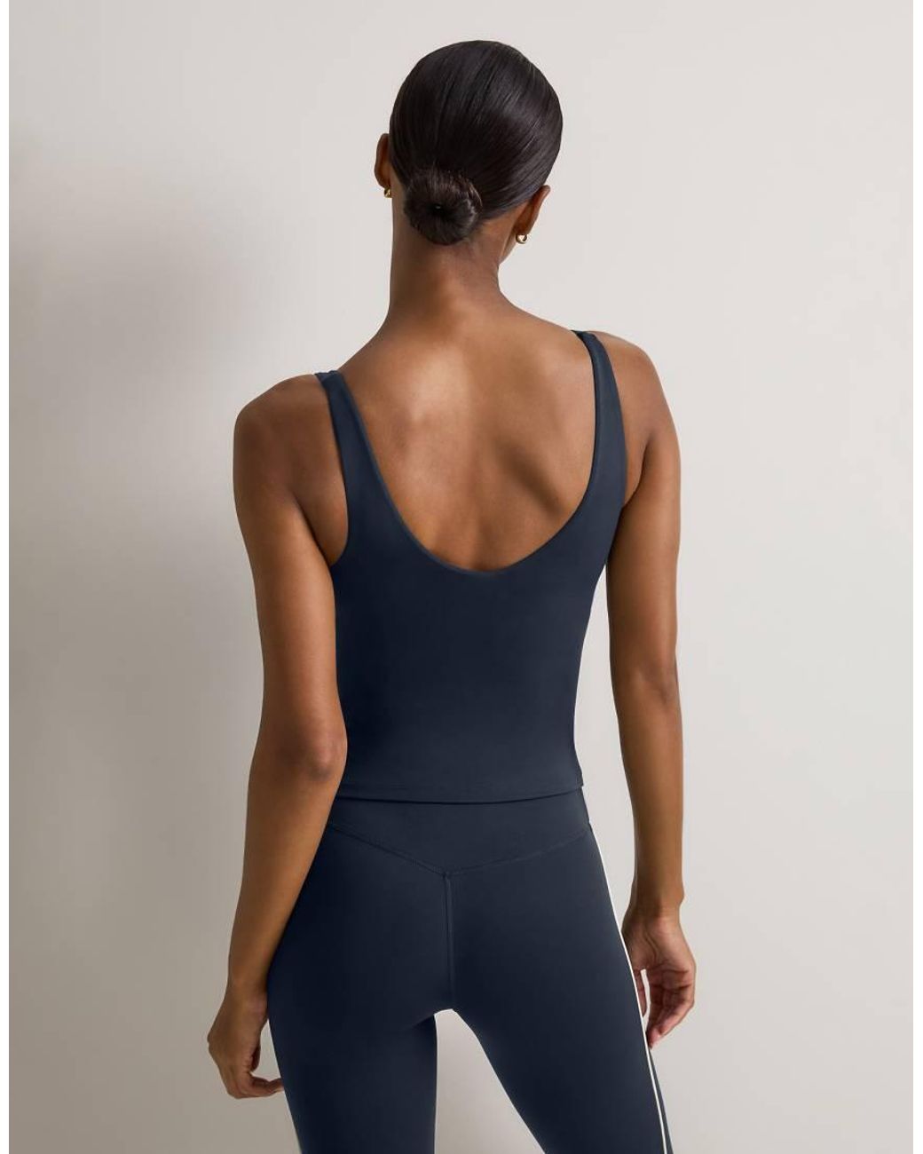 Tala Blue Skinluxe Contrast Piping Singlet
