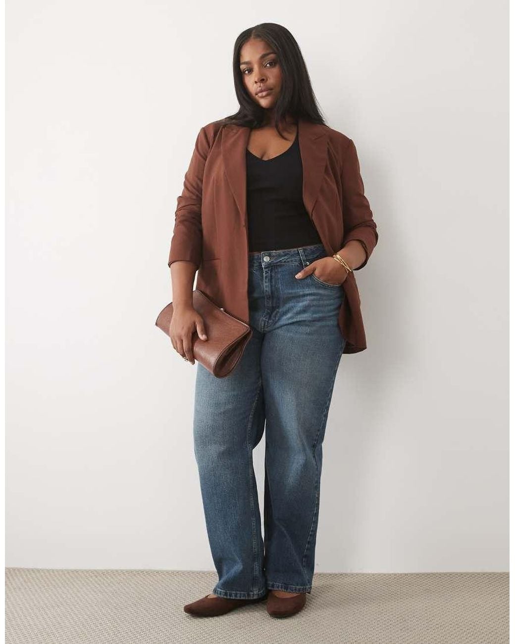 ASOS Curve in het Brown