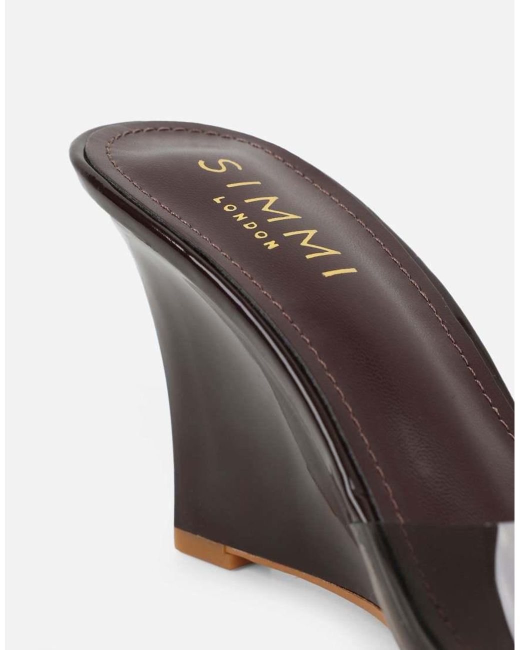 SIMMI Natural Belize Mule Wedges