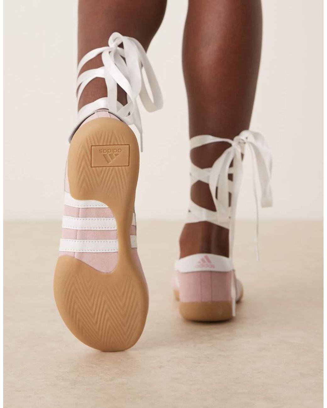 Adidas Originals Natural Taekwondo Mei Ballet Trainers