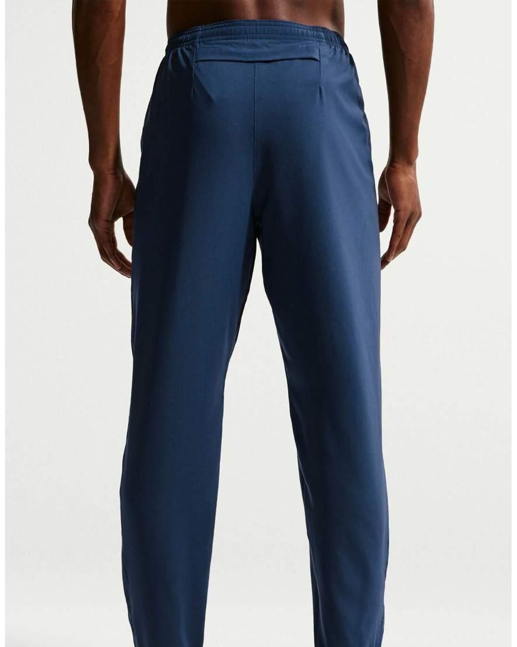 Nike Orange Miler Dri-fit Woven Trousers for men
