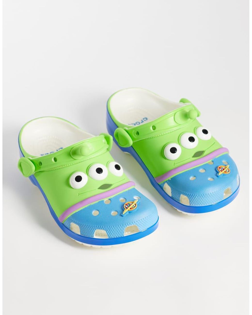 CROCSTM Blue Unisex Disney Toy Story Aliens Classic Clogs