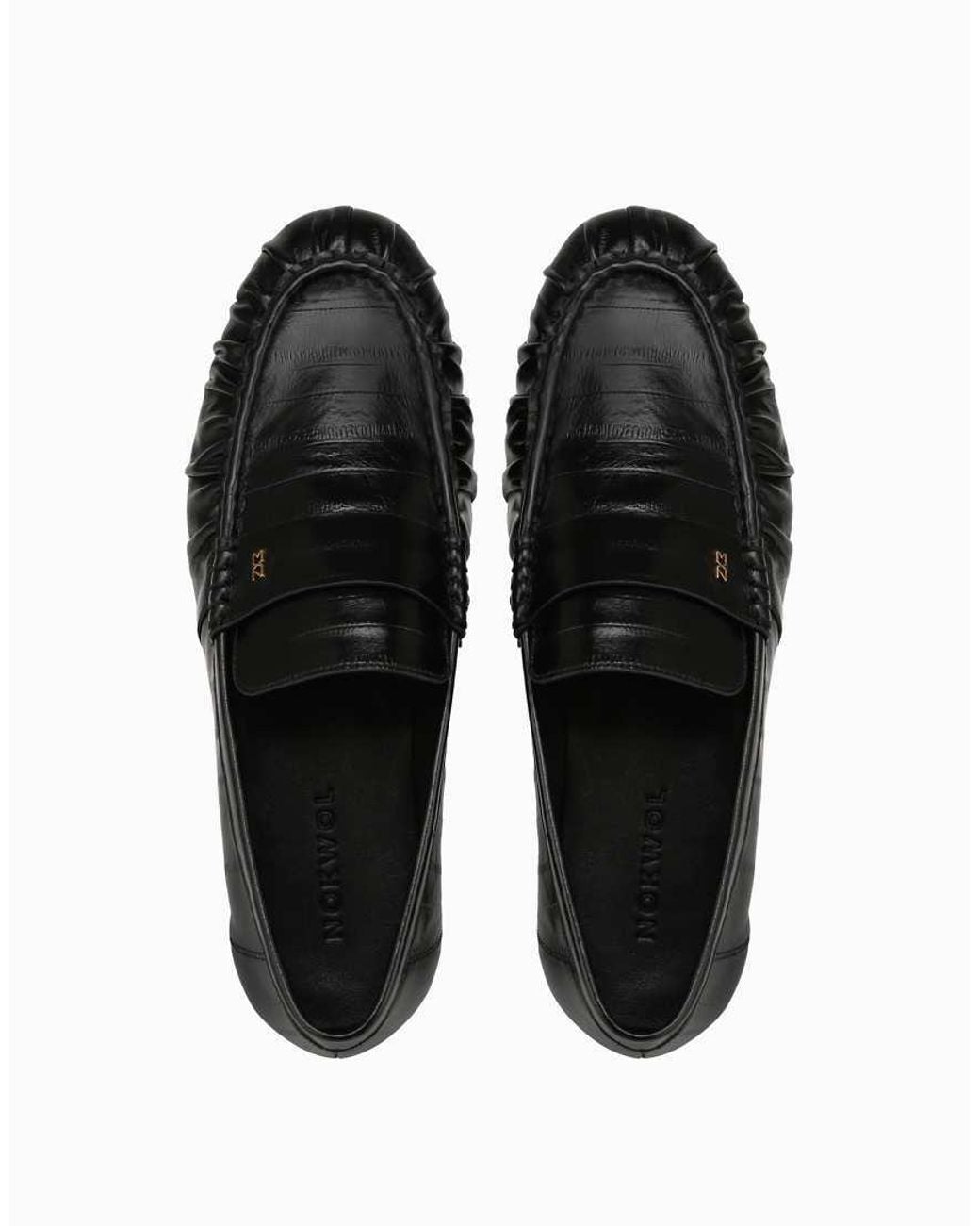 Nokwol Black Nickle Loafers for men