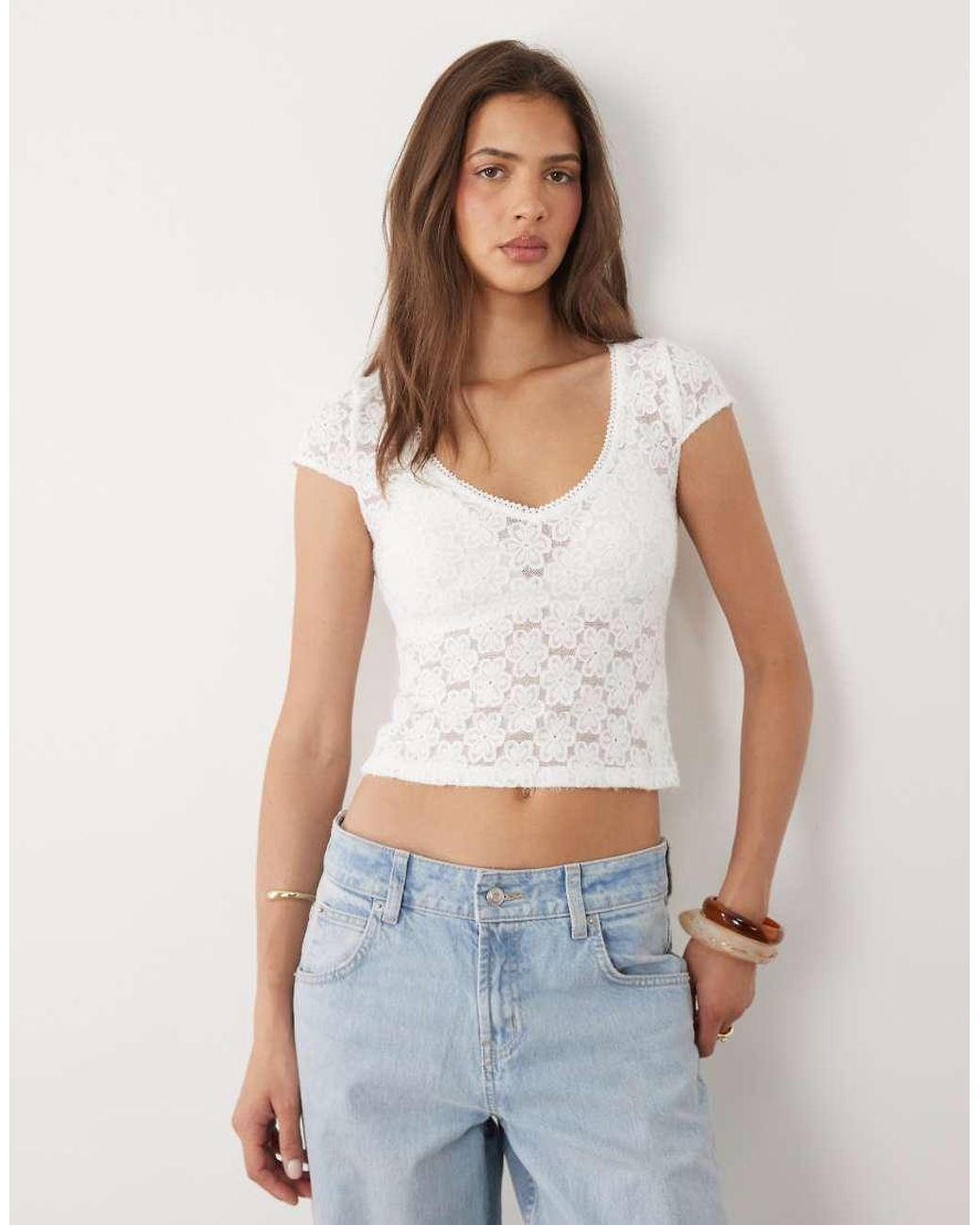 Motel Blue Sanjana Lace Top