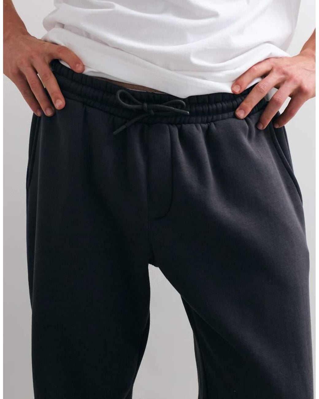 Jack & Jones White Wide Leg joggers for men