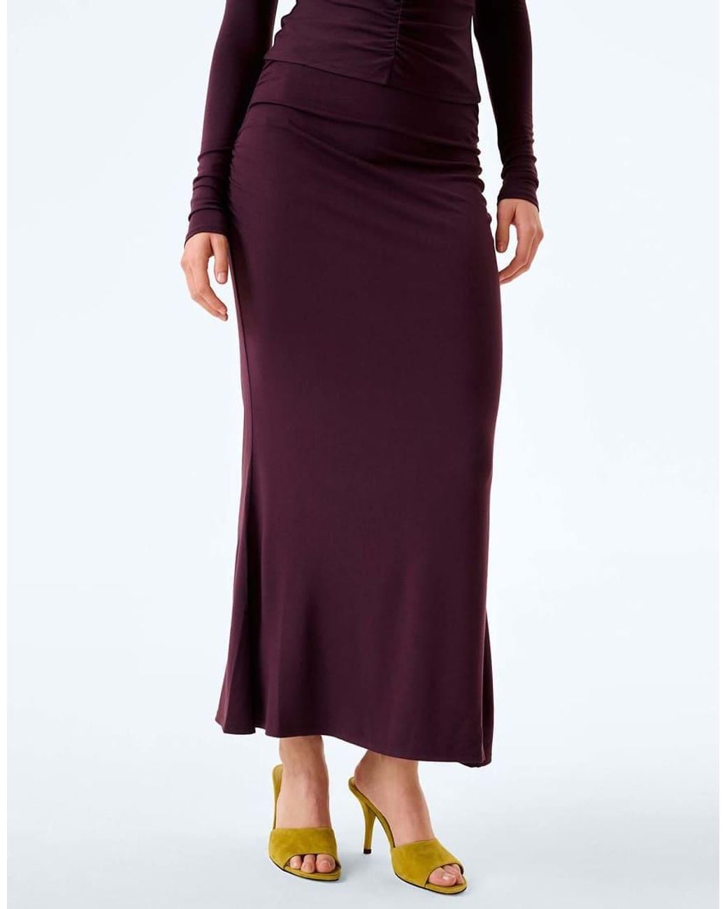 OMNES Purple Careen Skirt