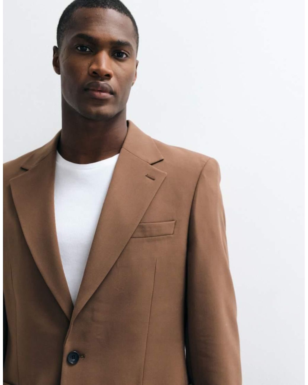 ASOS Brown Flexmaxtm Slim Suit Jacket for men