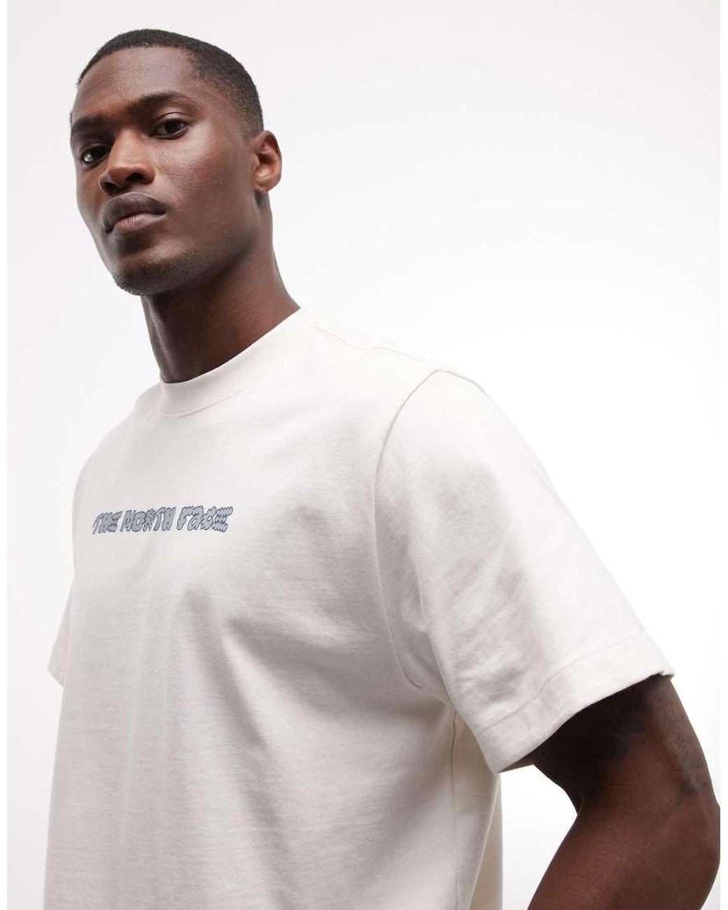 The North Face White Logo Twist Relaxed T-shirt for men