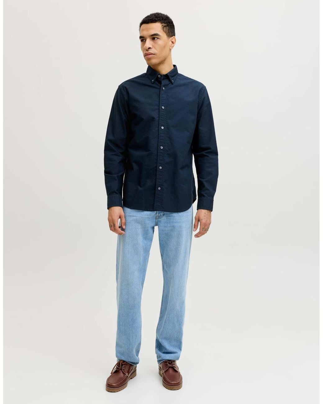 Jack & Jones Freizeit-hemd in Blue für Herren
