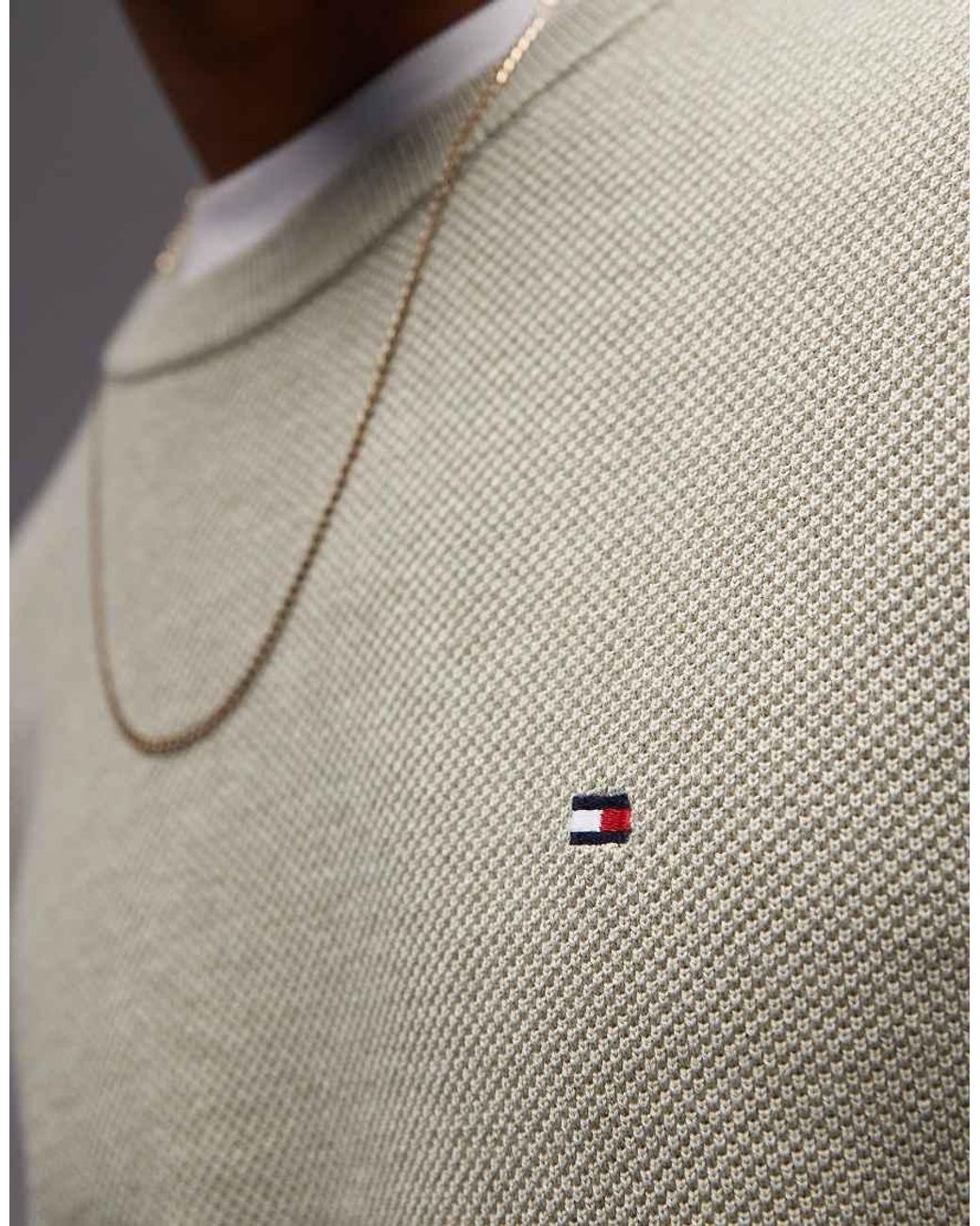 Tommy Hilfiger Gray Essential Structure Jumper for men