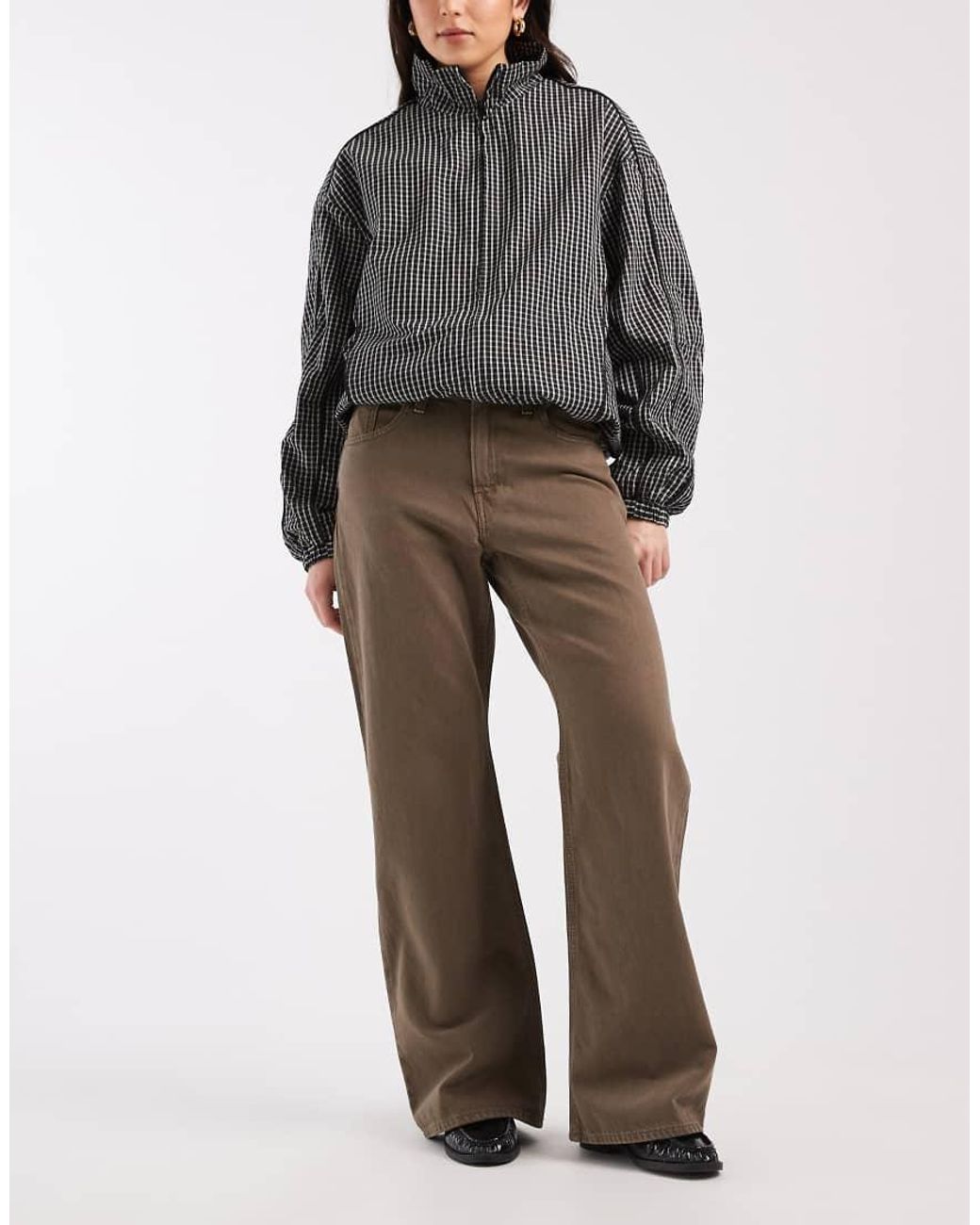 Levi's Gray Loose Bootcut Jeans