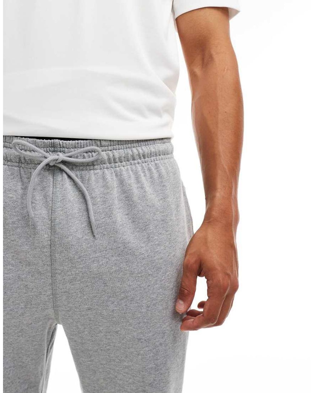 Nike Gray Club Knit joggers for men