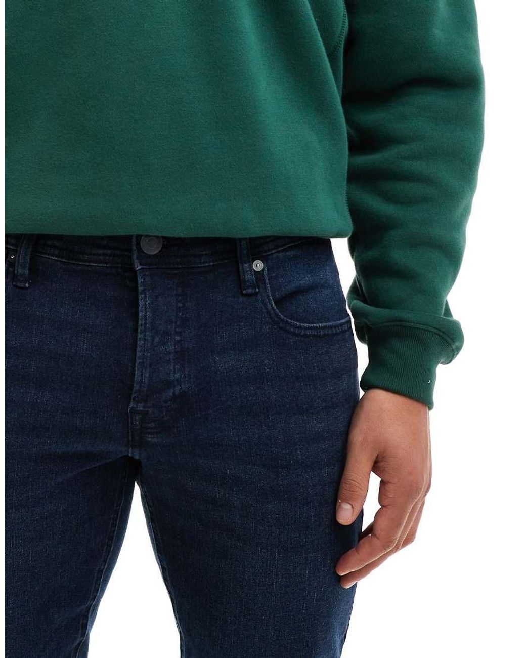 Jack & Jones Black Glenn Slim Jean for men