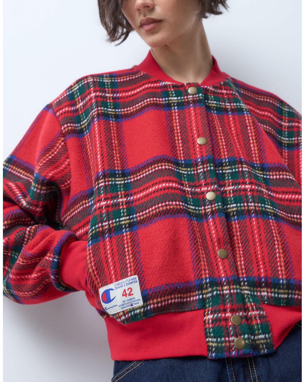 Bomber Champion en coloris Red