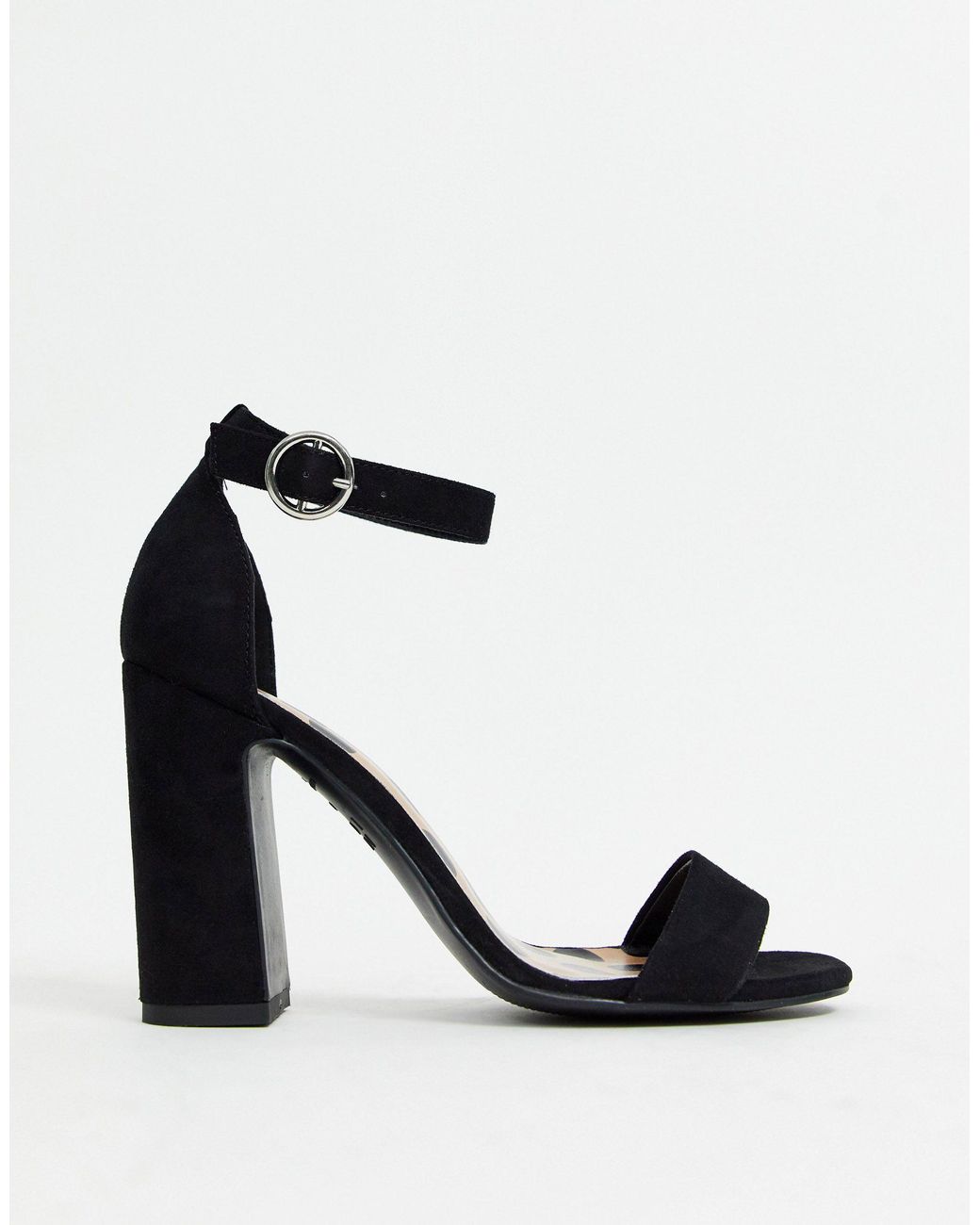 new look black sandals