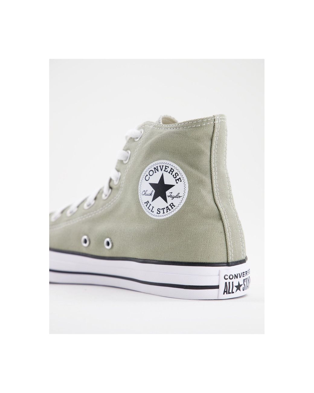 Zapatillas hi-top con lavado chuck taylor all star Converse de hombre de  color Verde | Lyst
