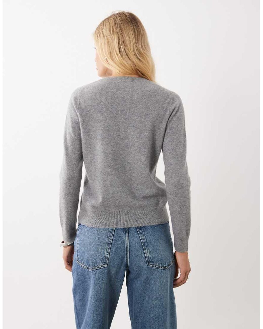Mango Gray Premium Knitted Sweater