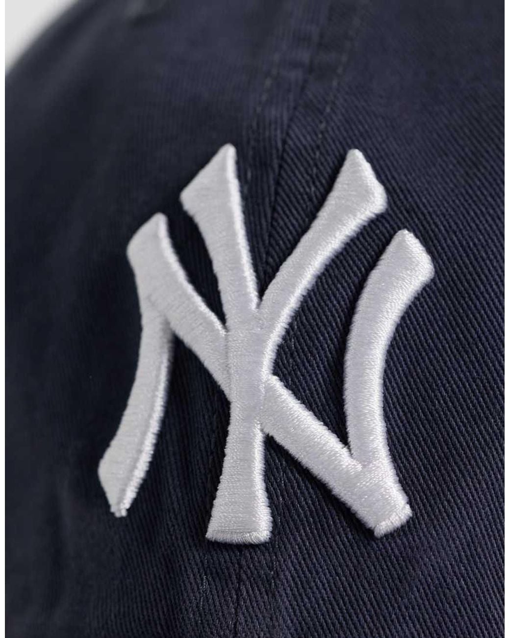 '47 Blue Ny Yankees Clean-up Cap