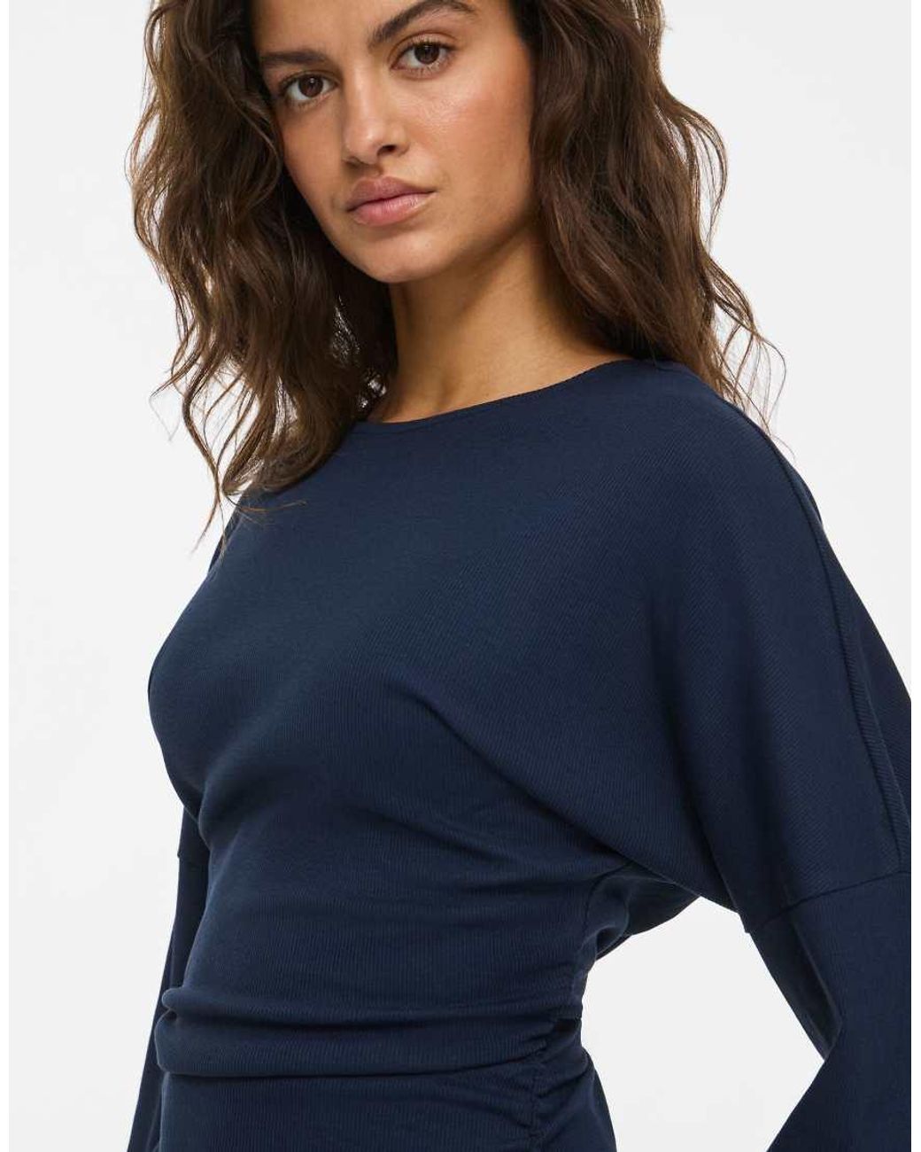 Noisy May Blue Long Sleeved Top
