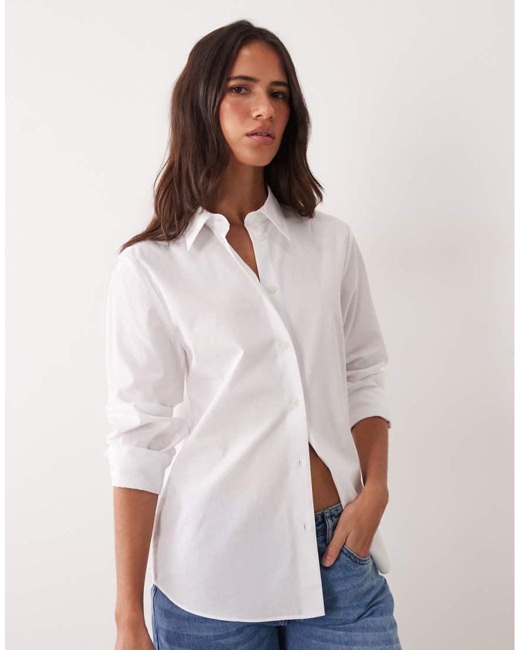 Mango Blue Classic Shirt
