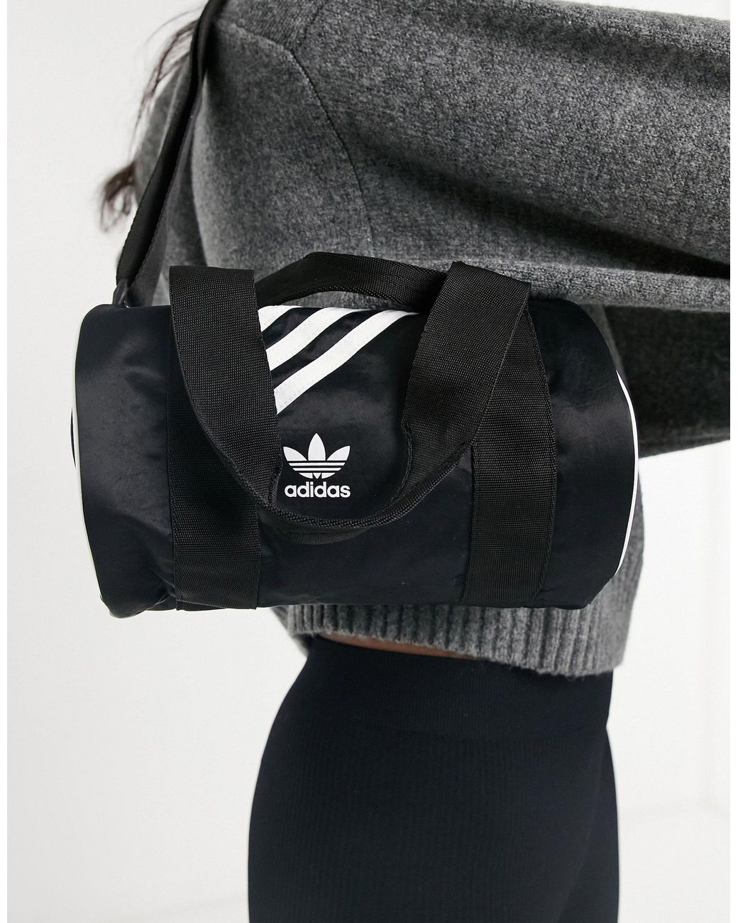 adidas Originals Mini Duffle Bag in Black Lyst UK