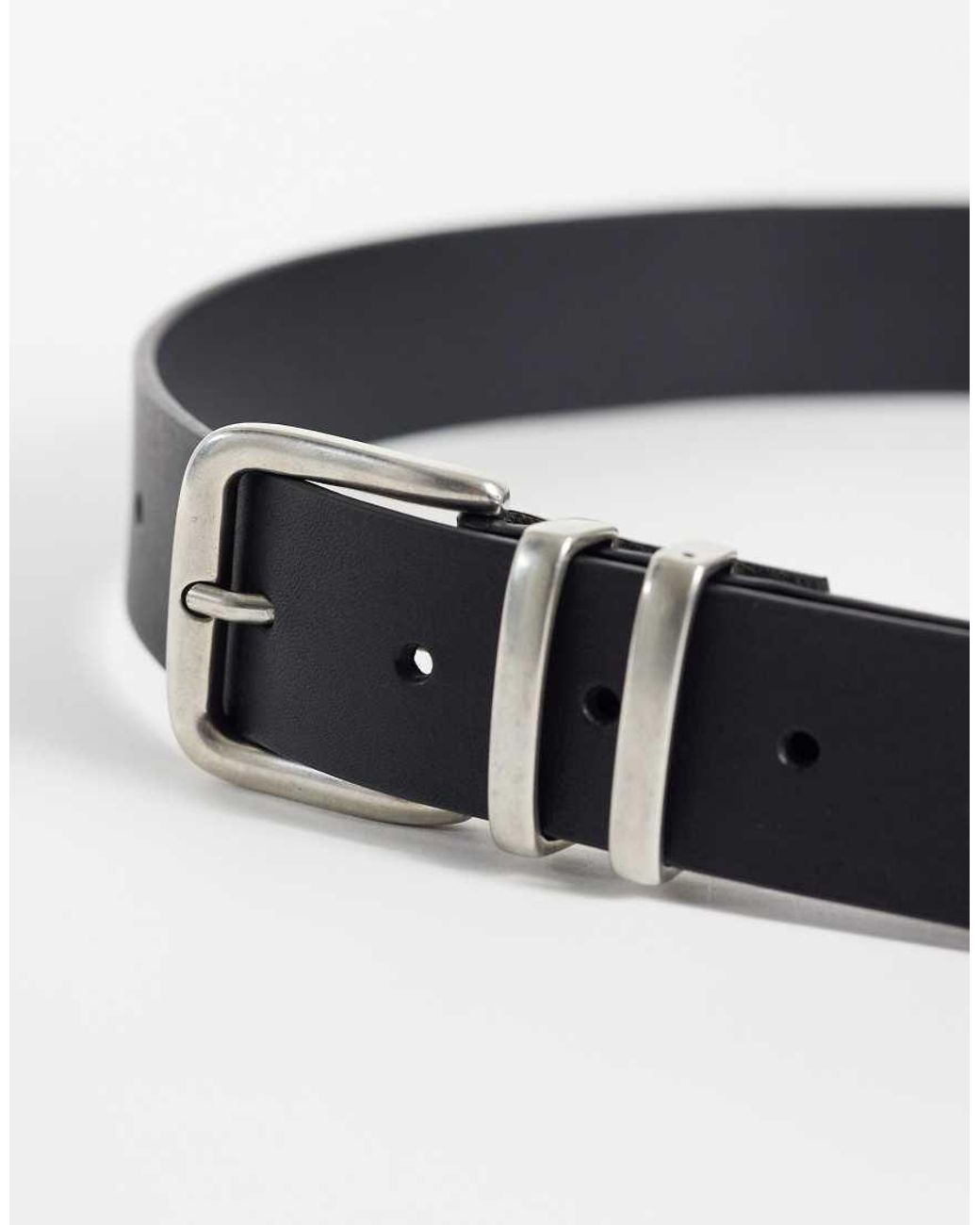 Levi's White Freya 3x Pack Leather Belt