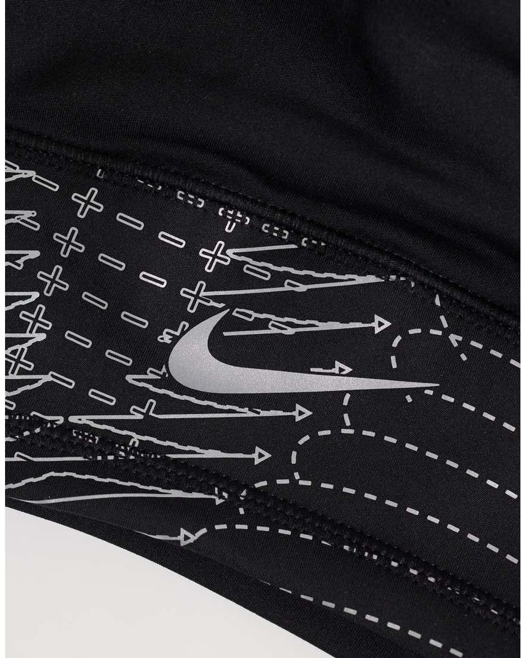 Nike Black Nike Peak Dri-fit Uncuffed Beanie for men