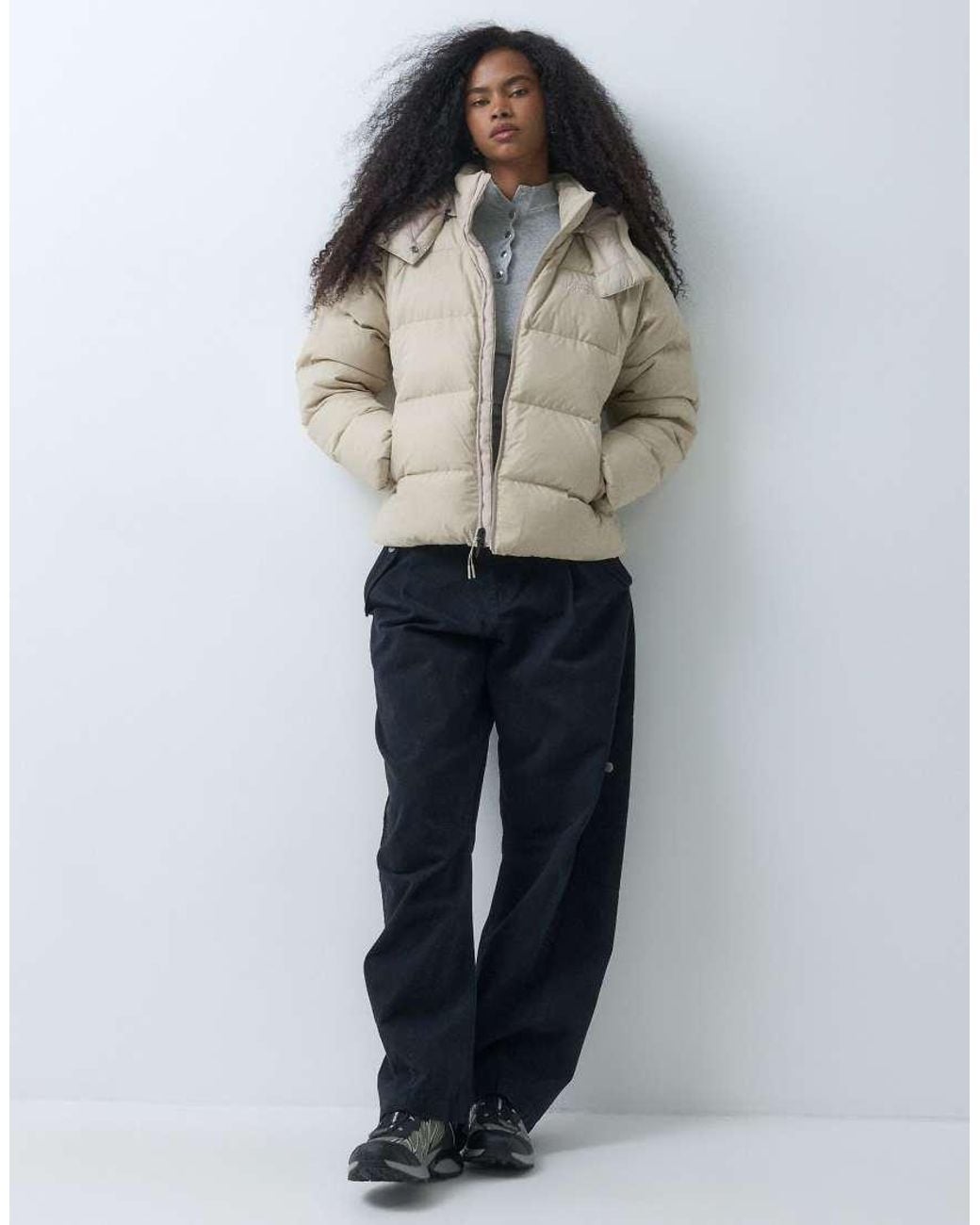 The North Face Gray Hydrenalite City Down Jacket