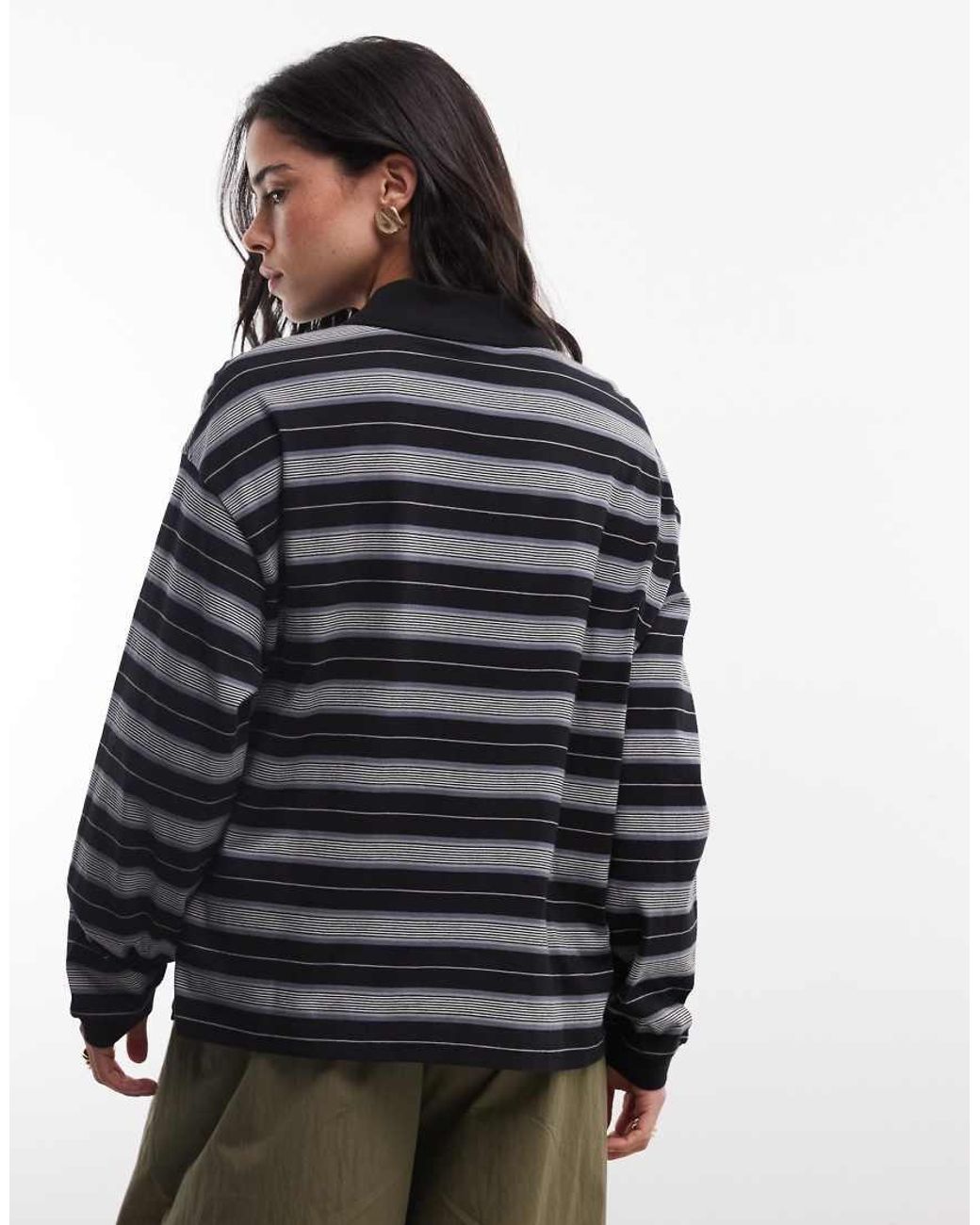 Carhartt Black Bronson Long Sleeve Polo