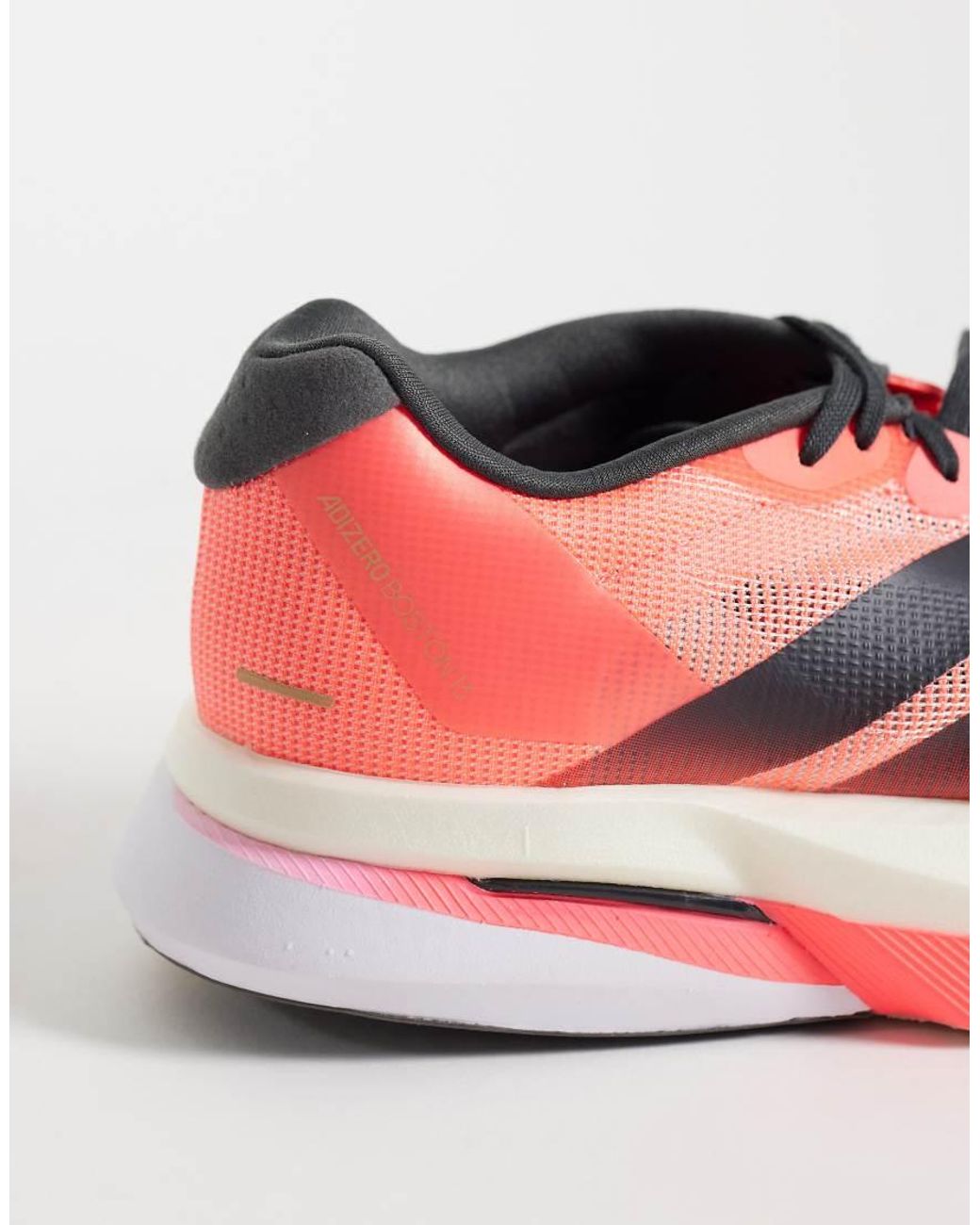 Adidas Originals Pink Adidas Running Adizero Boston 13 Trainers for men