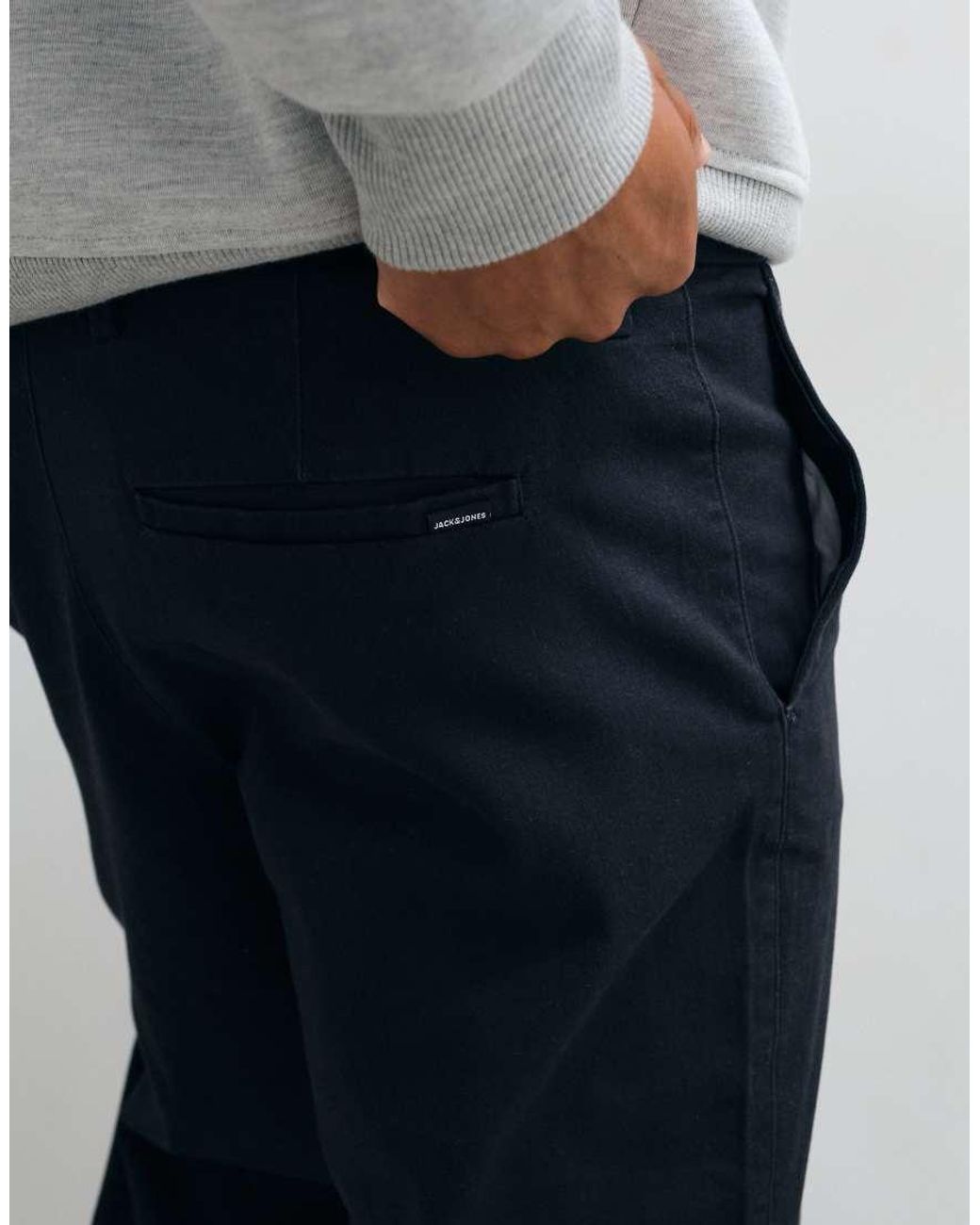 Jack & Jones Blue Ollie Regular Chinos for men