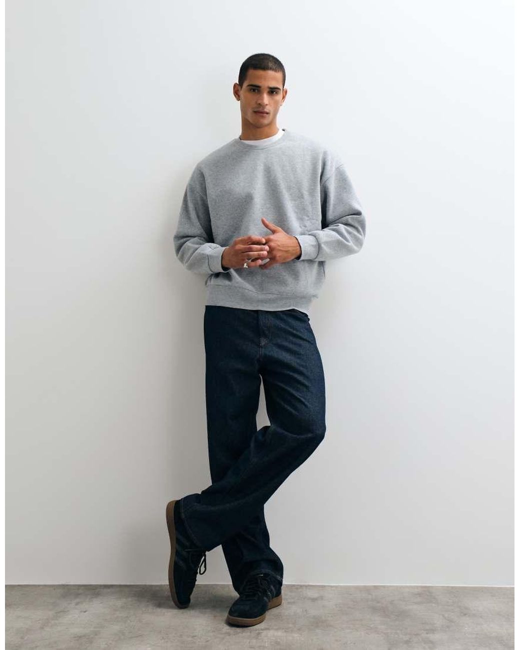Jack & Jones Gray Lounge Sweatshirt for men
