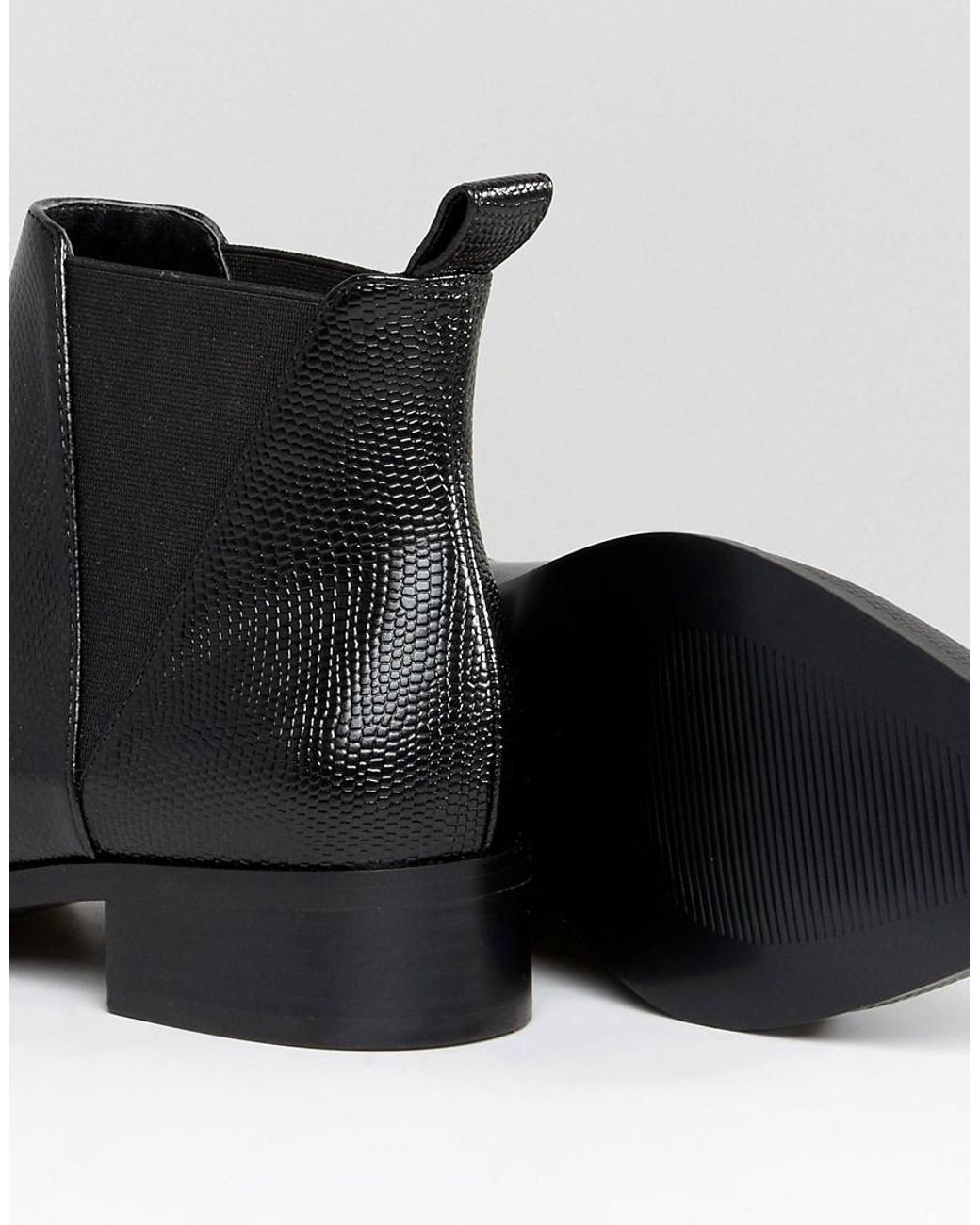 Metal trim clearance ankle boots