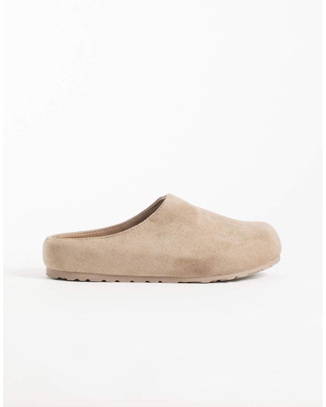 SEQWL Wide Fit Natural Simba Clogs