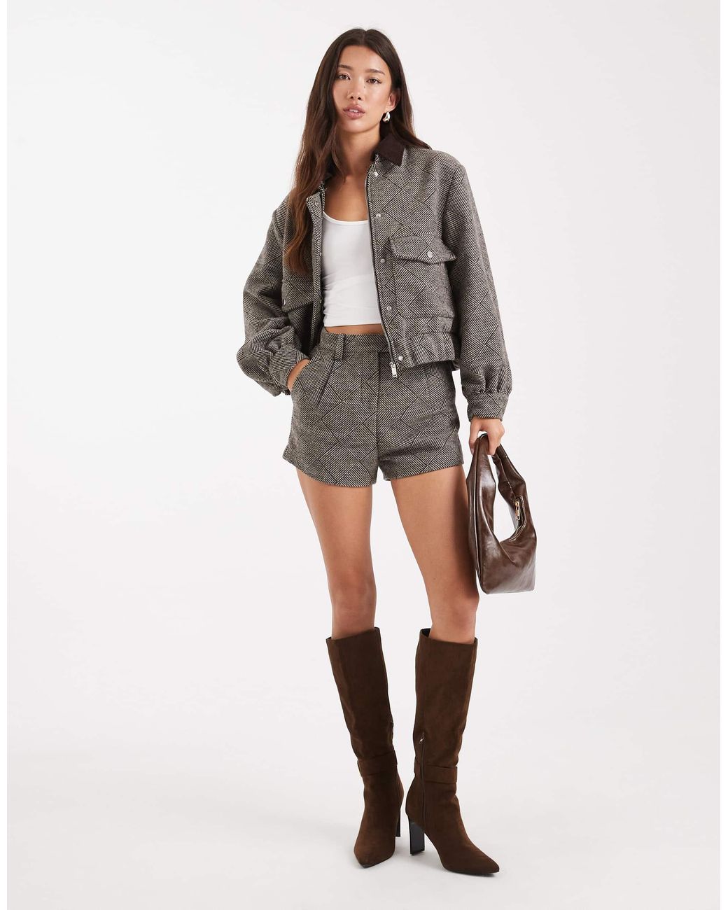 4th & Reckless Gray – bomberjacke