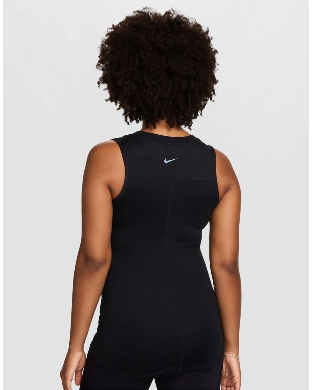 Nike Black Maternity One Dri-fit Slim-fit Tank Top