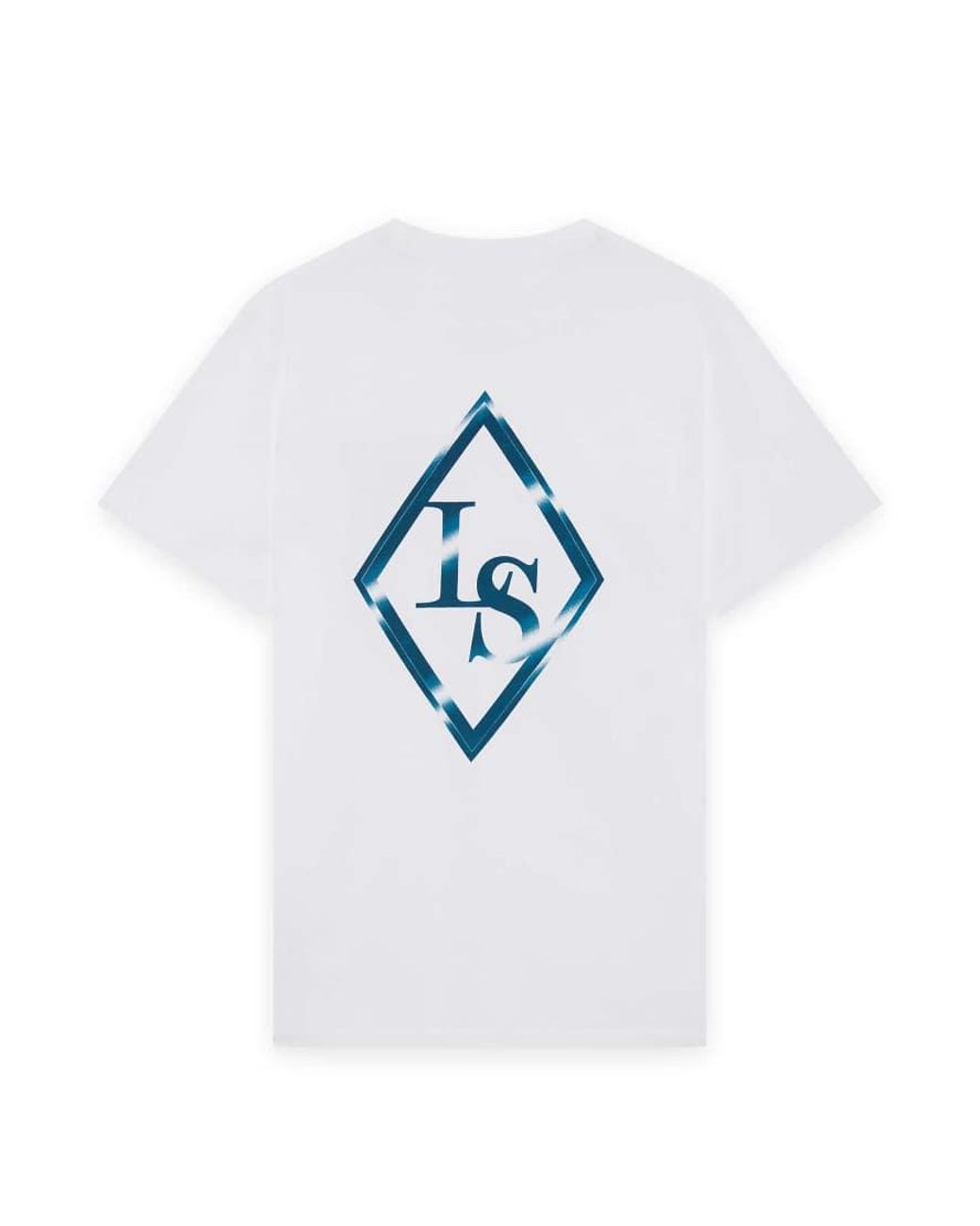 Lyle & Scott White Ss T-Shirts Chrome Eagle Graphic T-Shirt for men