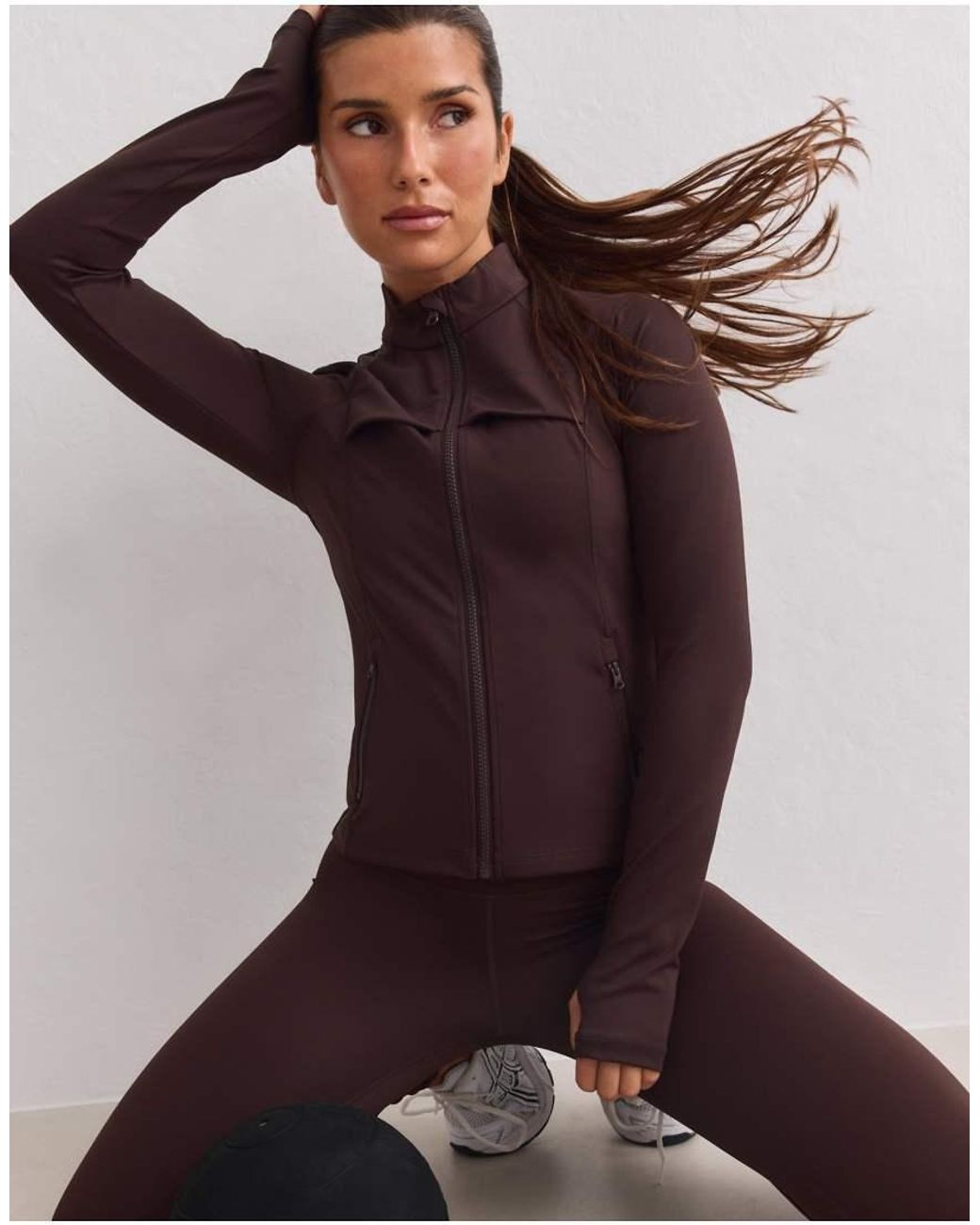 Aim'n Brown Chocolate Sculpting Jacket