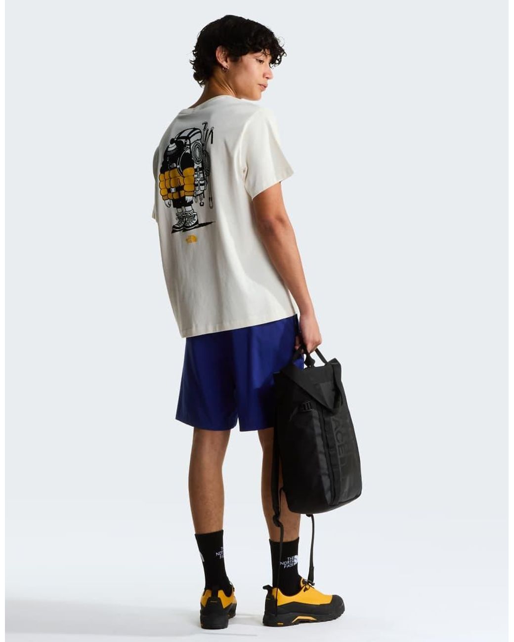The North Face White Gear Up Get Out Graphic T-Shirt