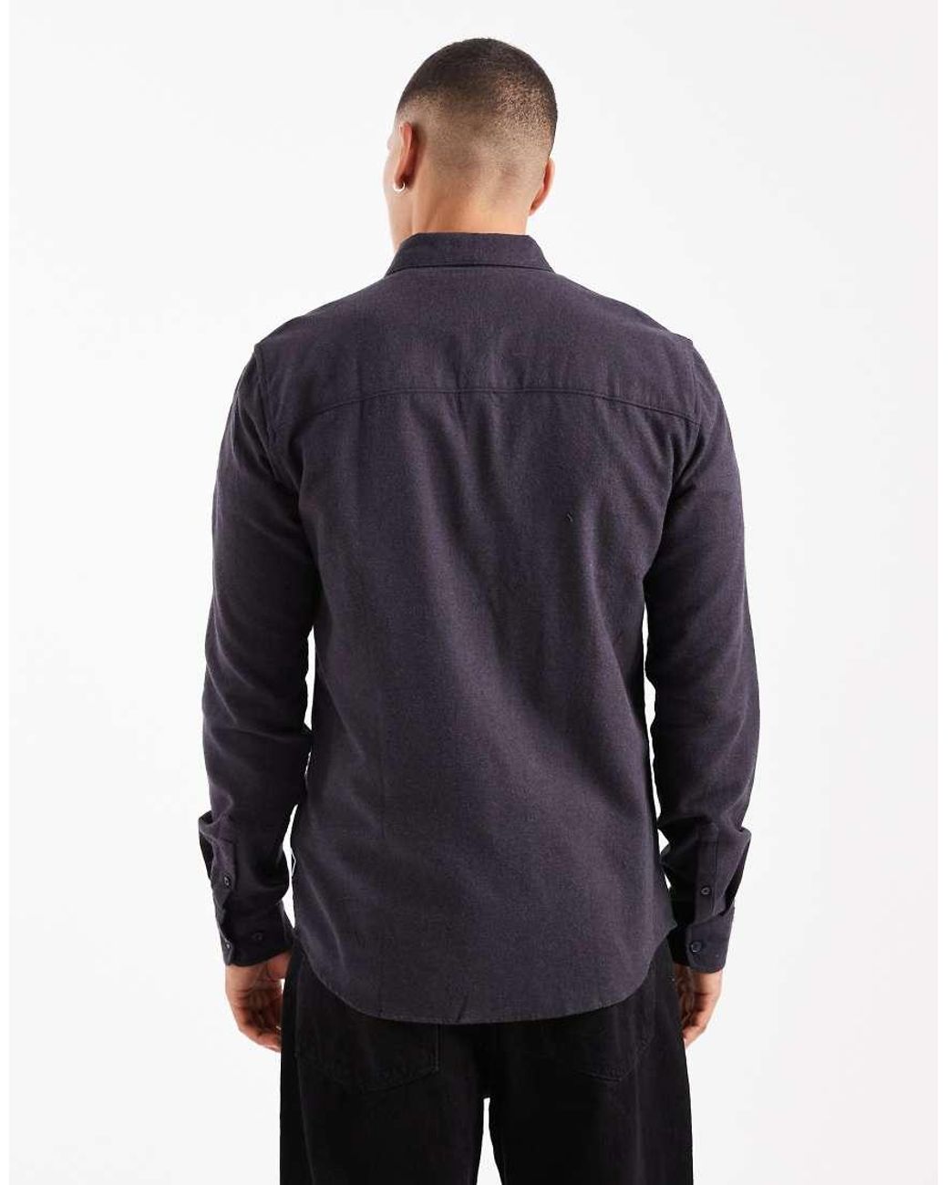 Camicia Nera di Only & Sons in Blue da Uomo