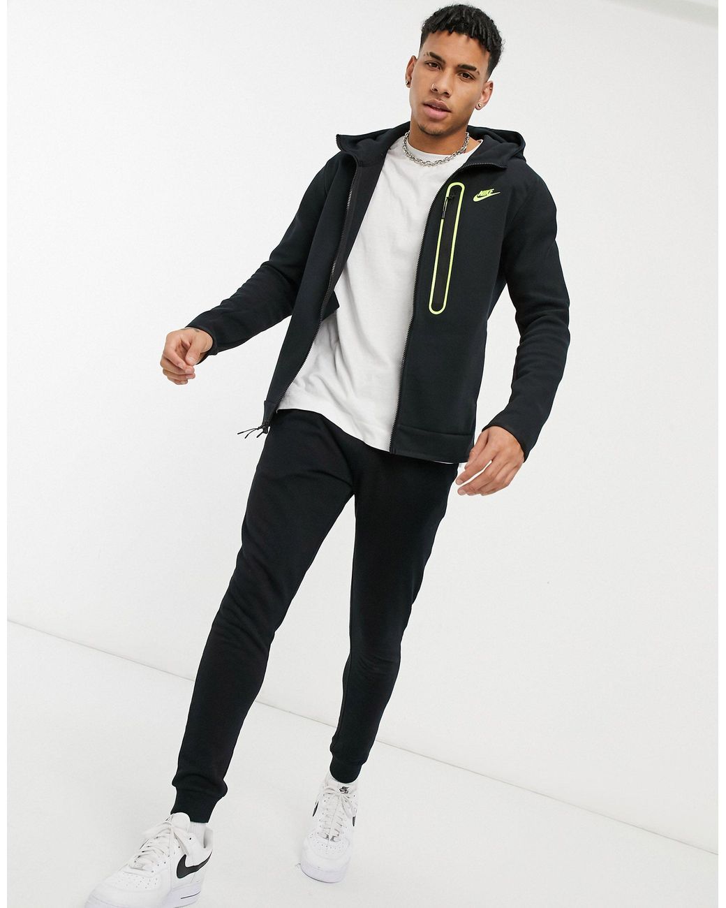 Nike tech black volt Clearance